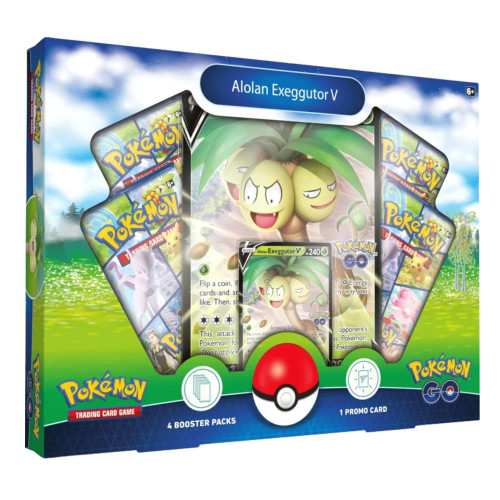 Pokemon Go! Alolan Exeggutor V Collection Box