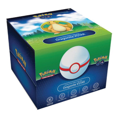 Pokemon Go! Dragonite VSTAR Premier Deck Holder Collection Box