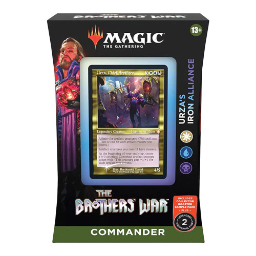 Magic The Gathering The Brothers War Urza's Iron Alliance Commander Deck