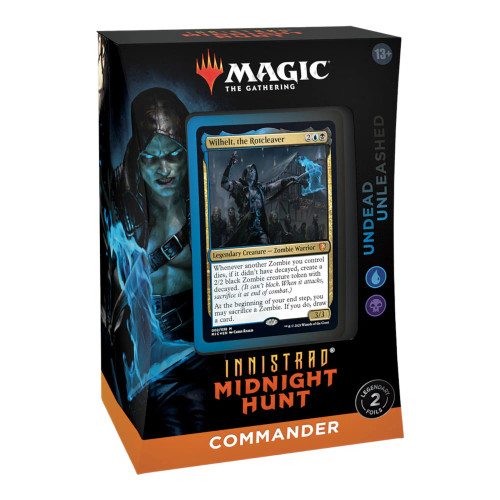 Magic the Gathering Innistrad Midnight Hunt Undead Unleashed Commander Deck