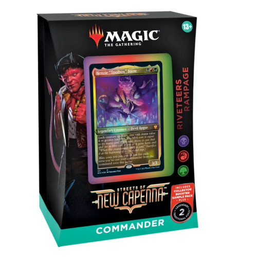 Magic the Gathering Streets of New Capenna Riveteers Rampage Commander Deck