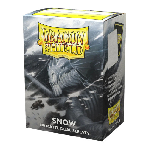 Dragon Shield Dual Matte Standard Sleeves Snow