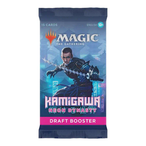 Magic The Gathering Kamigawa Neon Dynasty Draft Booster Pack