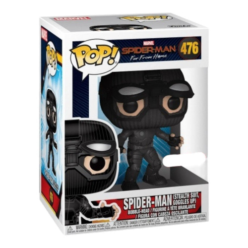 Funko Pop! Marvel Spider Man Far From Home Spider Man Stealth  Suit Goggles Up Exclusive 476