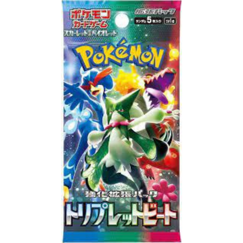 Japanese Pokemon Triplet Beat Booster Pack