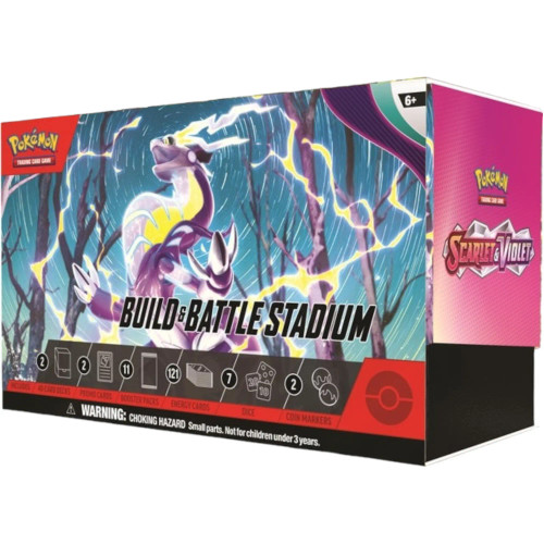 Pokemon Scarlet & Violet Build and Battle Stadium Box