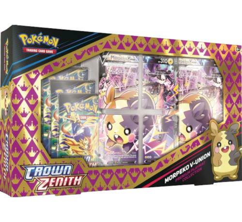 Crown Zenith Morpeko V-Union Premium Playmat Collection Box