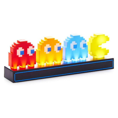 Pac Man and Ghost Icons Desk Light
