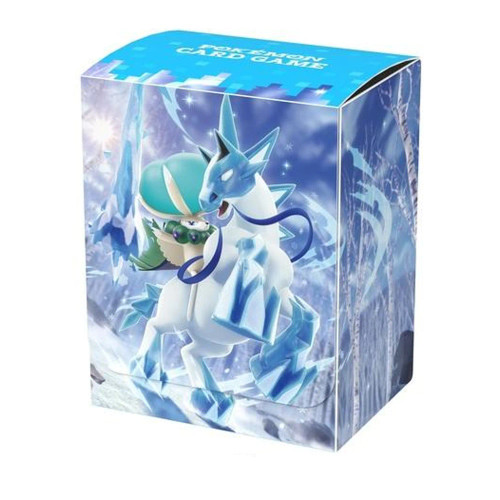 Pokemon Japanese Ice Rider Calyrex Deck Box