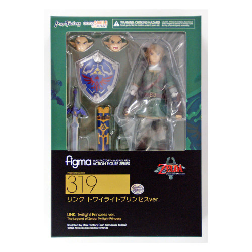 The Legend of Zelda Figma 319 Link Twilight Princess Figure