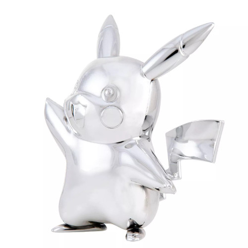 Pokemon 25th Anniversary Silver Pikachu Figure