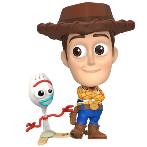 Toy Story 4 Cosbaby Mini Figures Woody And Forky