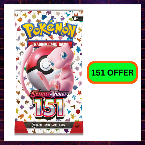 Pokemon 151 Booster Pack Offer
