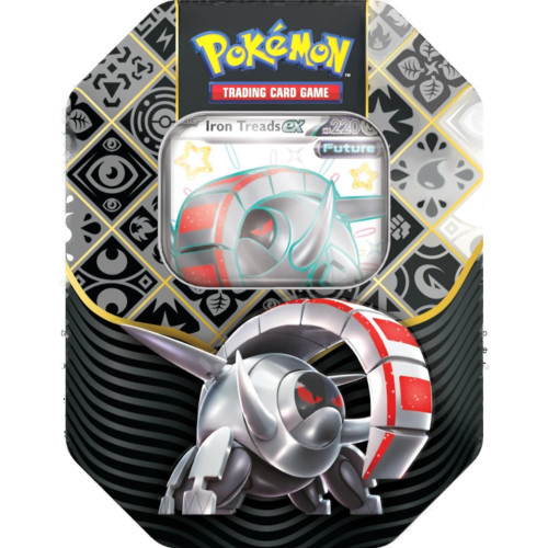 Pokemon Scarlet & Violet Paldean Fates Tin Iron Treads