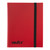 Vault X 9-Pocket Strap Red Binder
