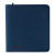 Vault X 12-Pocket Exo-Tec Blue Zip Binder