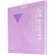 Vault X 12-Pocket Exo-Tec Zip Binder - Just Purple
