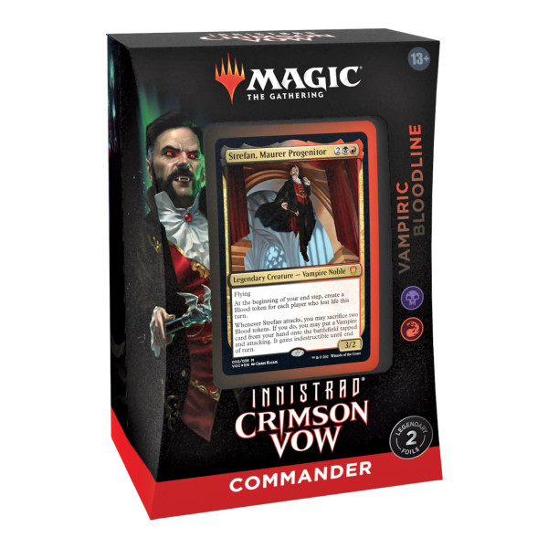 Magic the Gathering Innistrad Crimson Vow Vampiric Bloodline Commander Deck