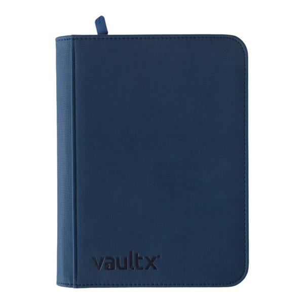 Vault X 4-Pocket Exo-Tec Blue Zip Binder