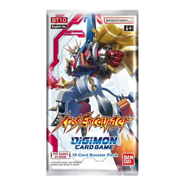 Digimon XROS Encounter  BT-10 Booster Pack