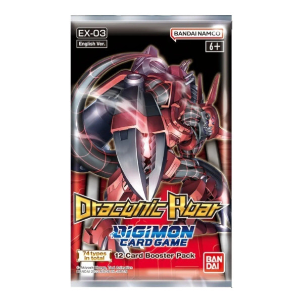 Digimon Draconic Roar EX-03 Booster Pack