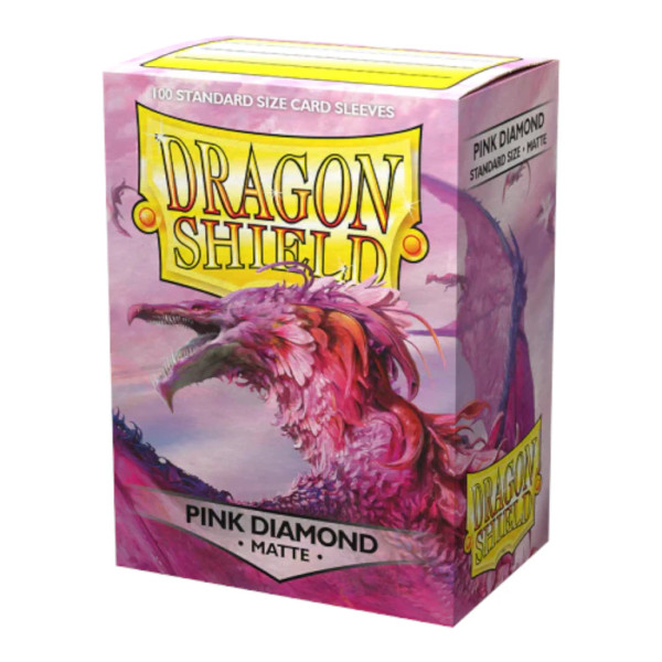 Dragon Shield Matte Standard Sleeves Pink Diamond