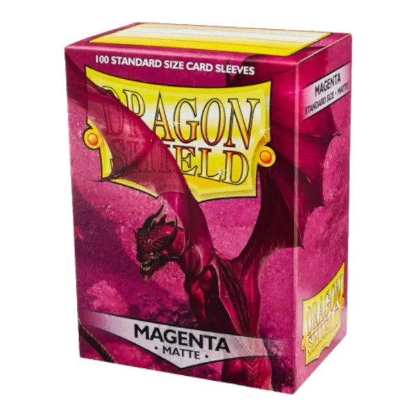 Dragon Shield Matte Standard Sleeves Magenta