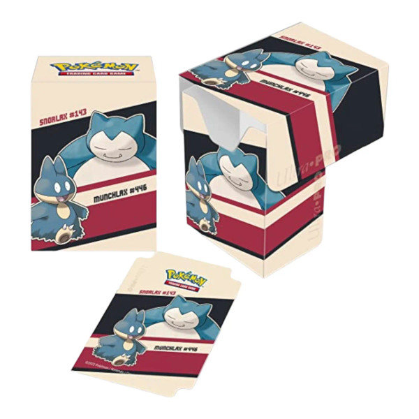 Ultra Pro Snorlax And Munchlax Deck Box