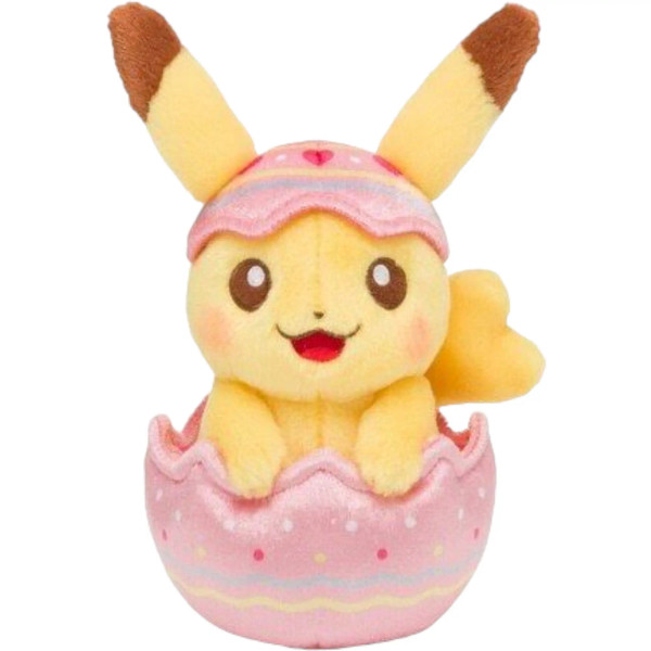 Official Pokemon Centre Plush Happy Easter Basket Pikachu