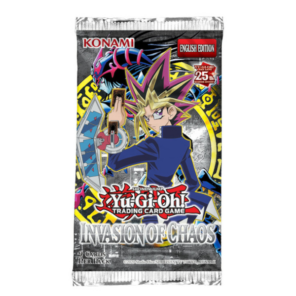 Yu-Gi-Oh! Invasion of Chaos 25th Anniversary Reprint Booster Pack