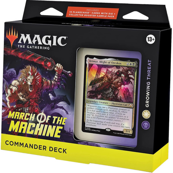 Magic The Gathering March Of The Machine Growing Threat Commander Deck