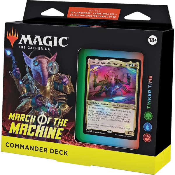 Magic The Gathering March Of The Machine Tinker Time Commander Deck