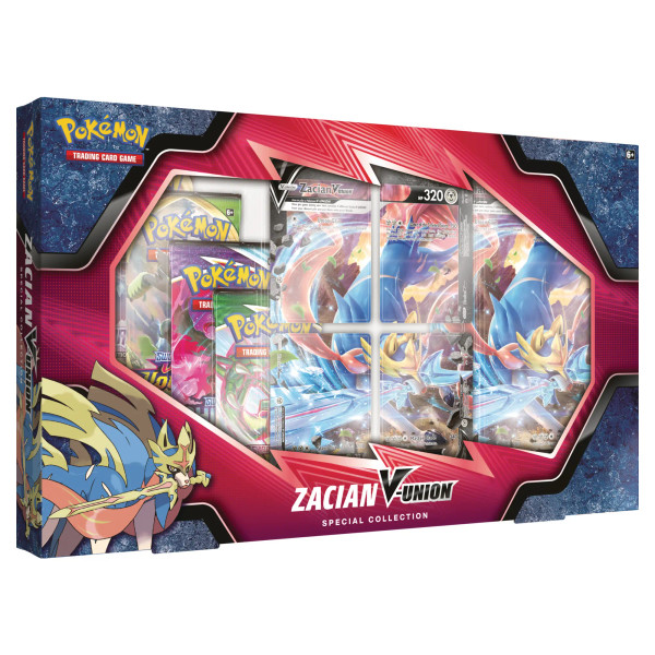 Pokemon Zacian V-Union Special Collection Box
