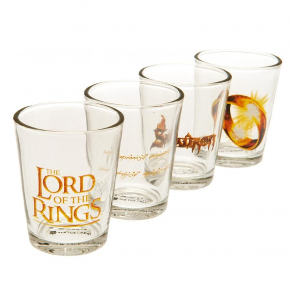 Lord Of The Rings Official Shot Glasses