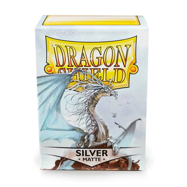 Dragon Shield Matte Standard Silver Sleeves