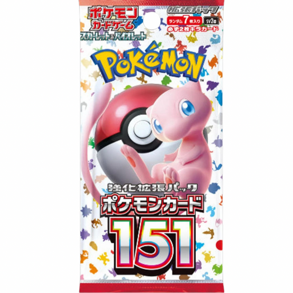 Japanese Pokemon 151 Booster Pack
