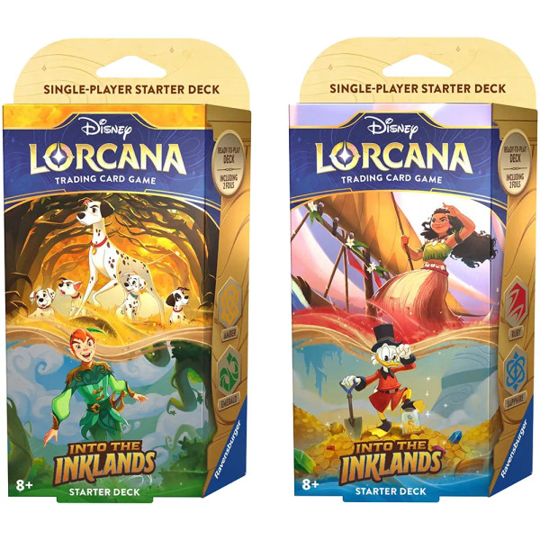 Disney Lorcana Into The Inklands Starter Decks