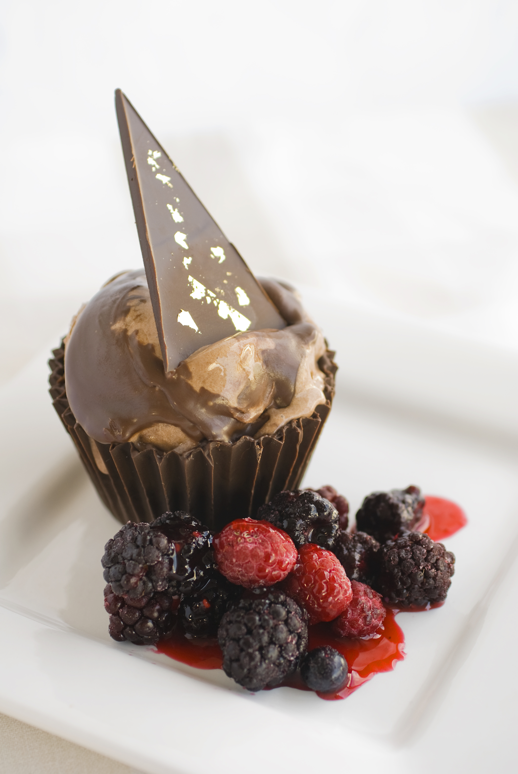 Creating Chocolate Cups for Desserts