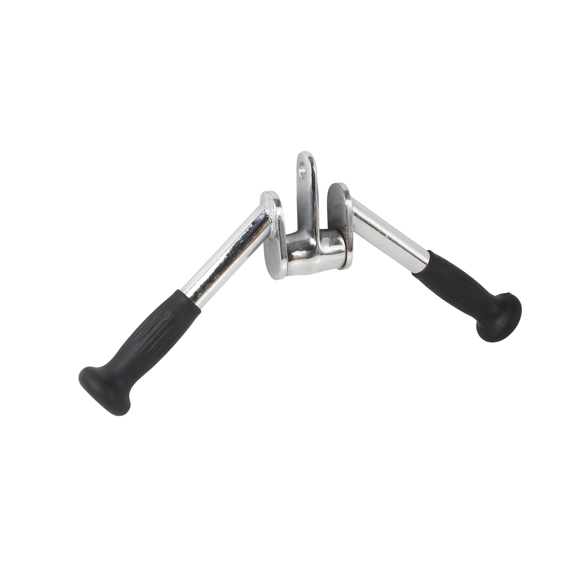 Revolving Attachment Tricep Bar with PU Ergo Grips, Chrome
