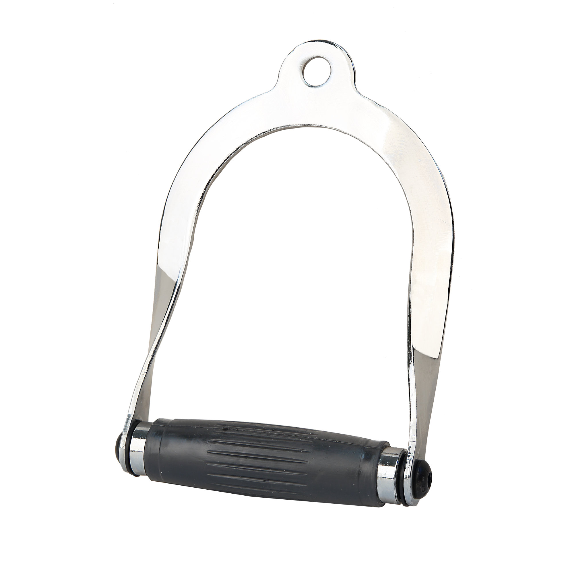 Attachment Bar, Stirrup Handle with Ergo Grip, Chrome