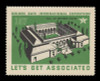 Associated Oil Company Poster Stamps of 1938-9 - #107, Hall of Western States