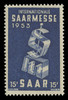 SAAR Scott # 246, 1953. Fair at Saarbrucken