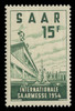 SAAR Scott # 248, 1954. International Fair at Saarbrucken