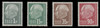 SAAR Scott # 289-305, 1957, Definitives, Redrawn ("Short Set" of 17) (See Warranty)