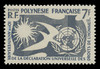 FRENCH POLYNESIA Scott # 191, 1958 Human Rights Issue