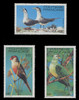 FRENCH POLYNESIA Scott # 349-51 1981 Birds  (Set of 3)