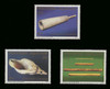 FRENCH POLYNESIA Scott # 462-4 1987 Musical Instruments (Set of 2)