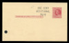 U.S. Scott # UX  47, 1958 2c +1c Benjamin Franklin, "G.E. Advertising Card" - Mint Postal Card