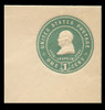 USA Scott # U 379, 1903 1c Franklin, Scott Die U85, green on white - Mint Full Corner (See Warranty)
