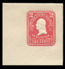 USA Scott # U 385, 1903 2c Washington, Scott Die U86, carmine on white - Mint Full Corner (See Warranty)